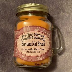 Banana Nut Bread candle